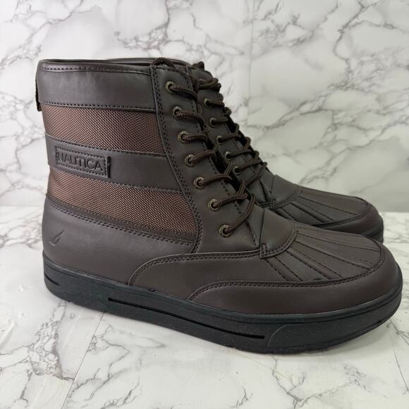 Nautica Men’s Snow Boot Size 13 Insulated NEW #M365 main image 4